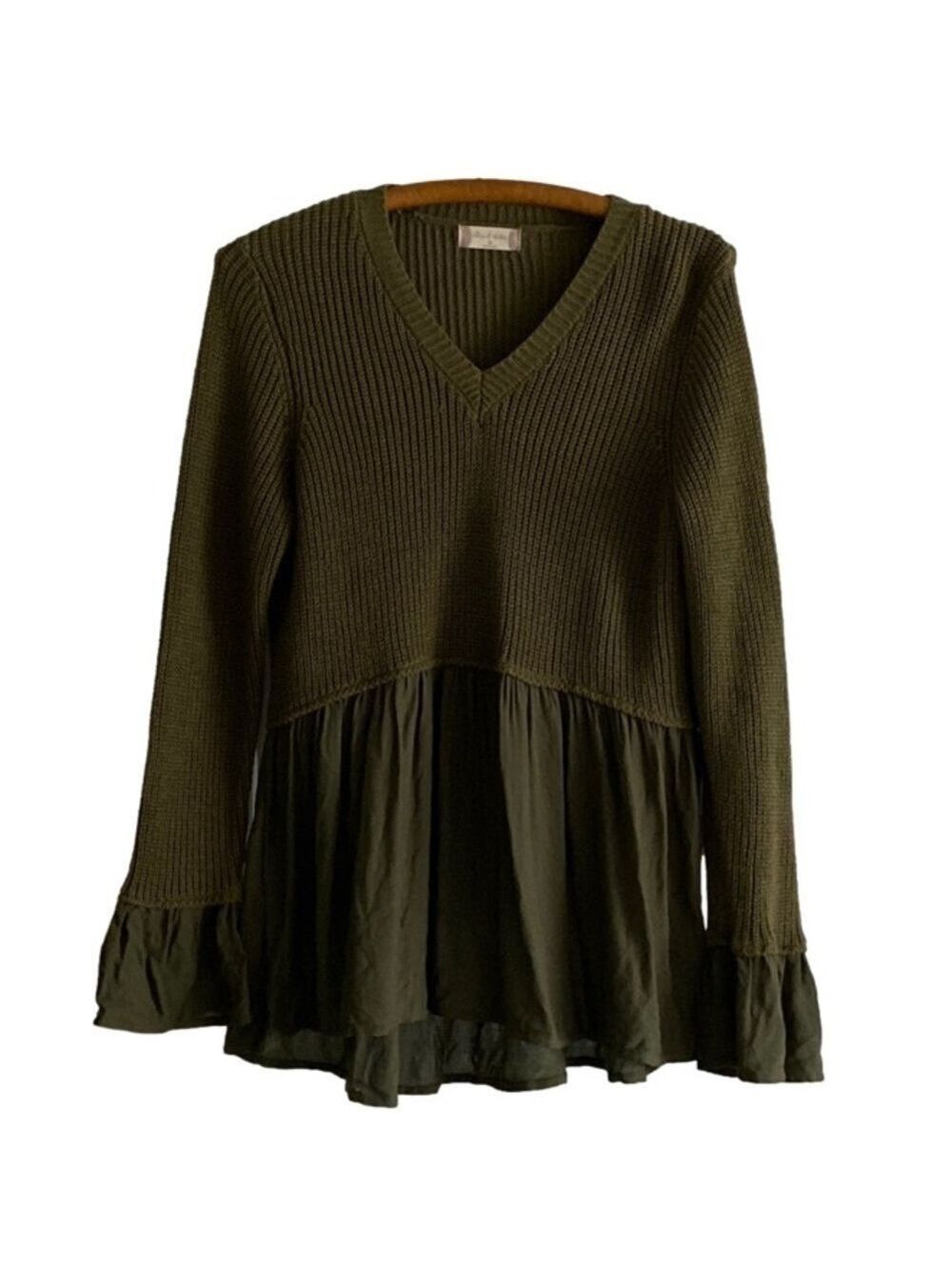 ALTAR’D State Pullover Olive Green Women’s Size M